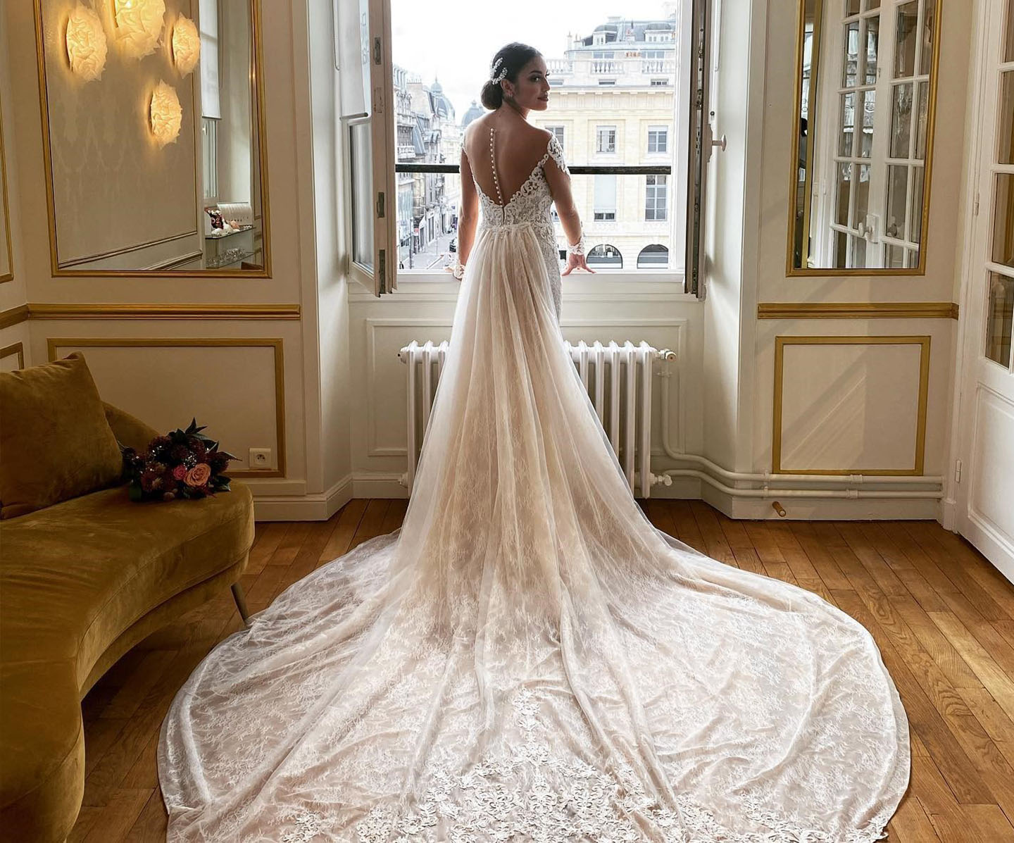 Robe de mariée sur mesure à Reims