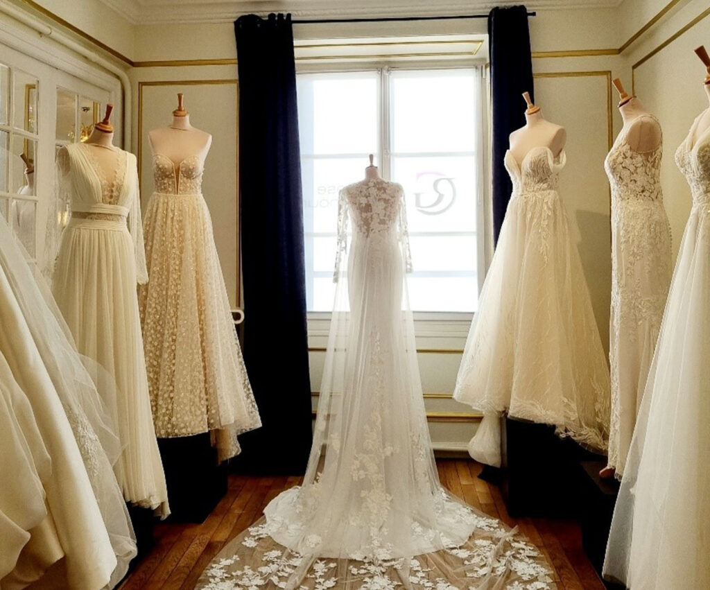 Showroom robe de mariée à Reims